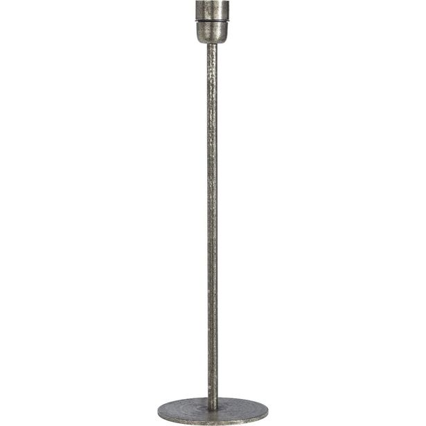 Lampunjalka PR Home Base, 550 x 150 mm, taottu hopea