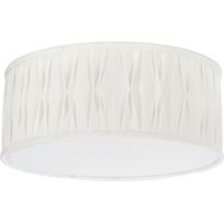 Plafondi PR Home Stygn Plissé, Ø 450 x 180 mm, luonnonvalkoinen