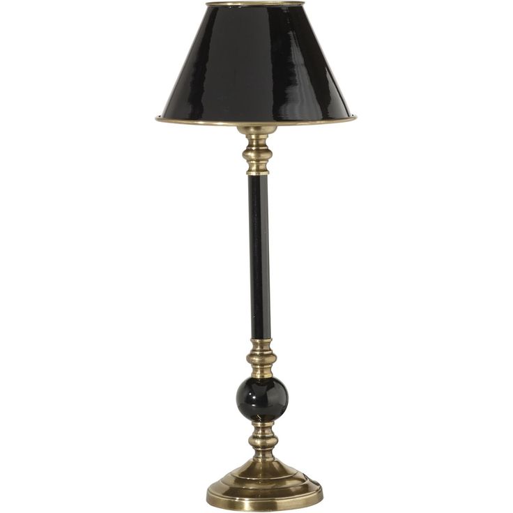 Pöytävalaisin PR Home Abbey, 49cm, musta