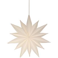 Adventtitähti PR Home Sirius, Ø60cm, valkoinen