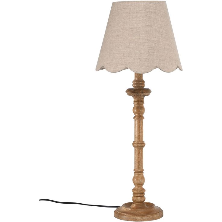 Pöytävalaisin PR Home Joy, 66cm, ruskea/pellava