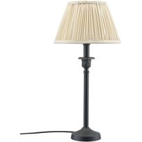 Pöytävalaisin PR Home Florita, 52cm, musta/norsunluu