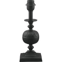 Lampunjalka PR Home Flory, 33cm, musta