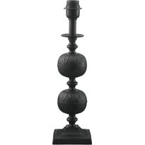 Lampunjalka PR Home Flory, 45cm, musta