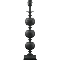 Lampunjalka PR Home Flory, 57cm, musta