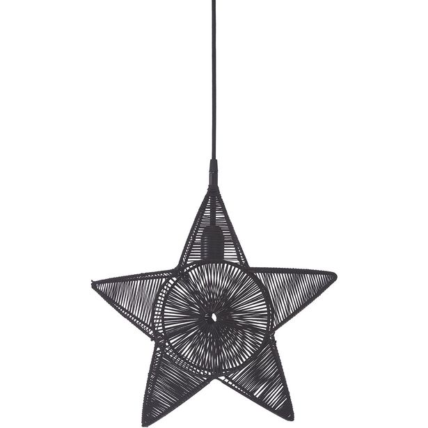 Adventtitähti PR Home Regina, Ø40cm, musta