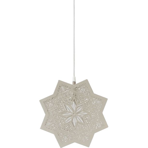 Adventtitähti PR Home Elvira, Ø28cm, beige