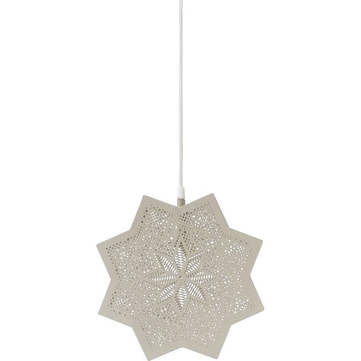 Adventtitähti PR Home Elvira, Ø28cm, beige