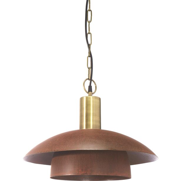 Riippuvalaisin PR Home Bolton, Ø45cm, ruoste