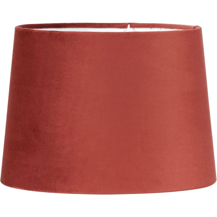 Varjostin PR Home Sofia, samettivarjostin, Ø 205/175 x 155 mm, ruosteenpunainen
