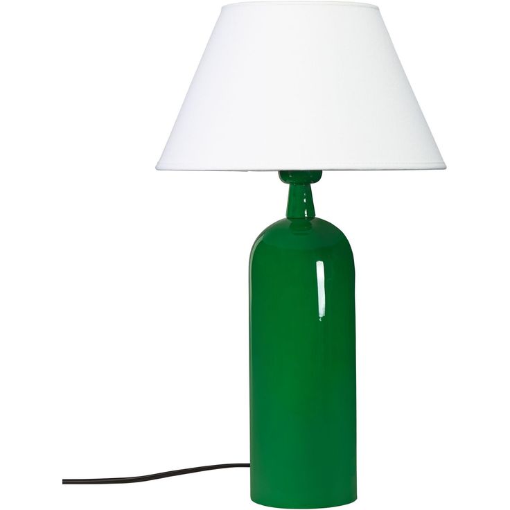 Pöytävalaisin PR Home Carter, 46cm, vihreä/valkoinen