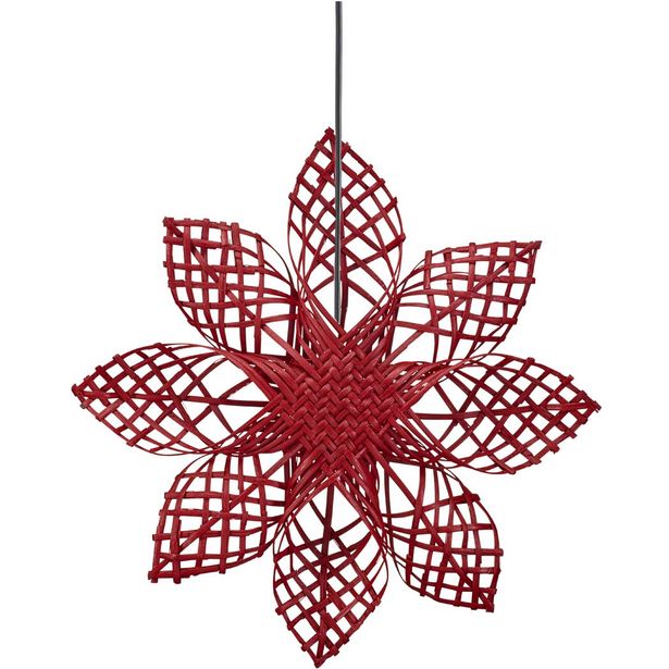 Adventtitähti PR Home Anna Star, E14, Ø45.5cm, punainen