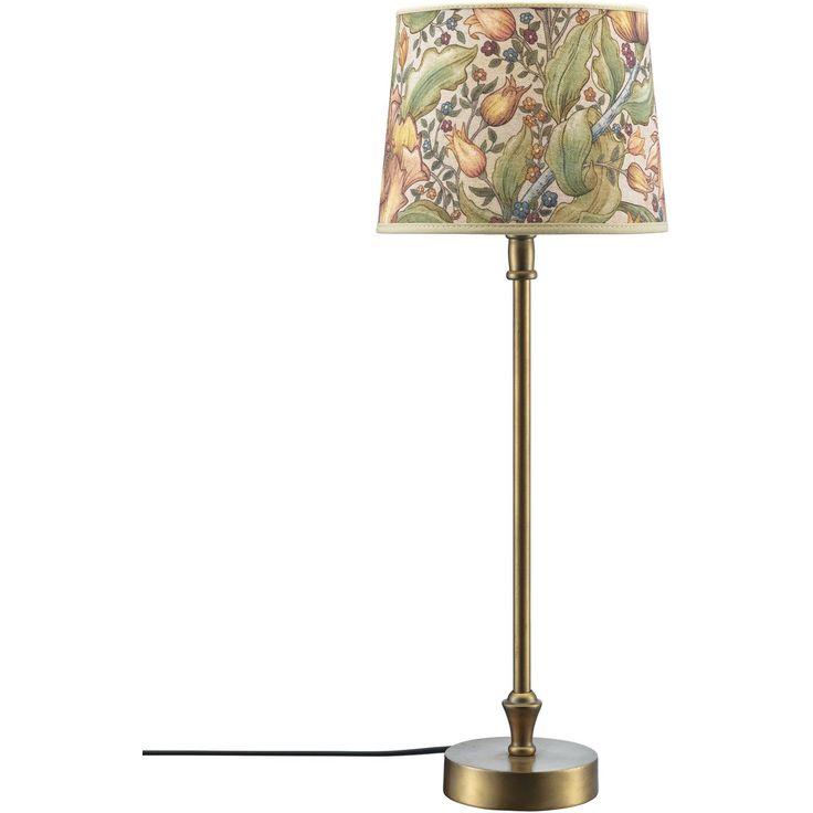 Pöytävalaisin PR Home Liam, 59cm, messinki/moniväri