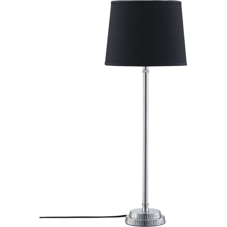 Pöytävalaisin PR Home Kent, 59cm, kromi/musta