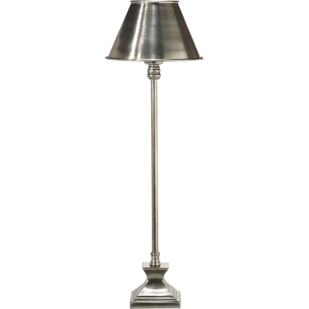 Pöytävalaisin PR Home Lili, 61cm, antiikkihopea