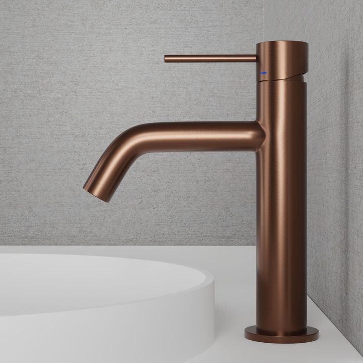 Pesuallashana Scandtap Steel Voyage Medium Amber, kupari