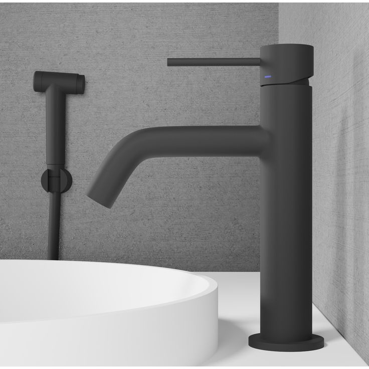 Pesuallashana Scandtap Voyage Medium B Coal, bideesuihkulla, musta