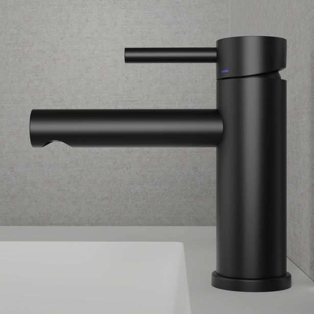 Pesuallashana Scandtap Clear Black, musta