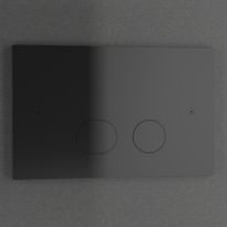 Huuhtelupainike Scandtap Style Black, musta