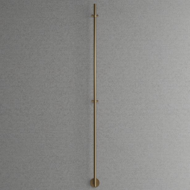 Pyyhekuivain Scandtap Steel Cozied 1 Sand, messinki