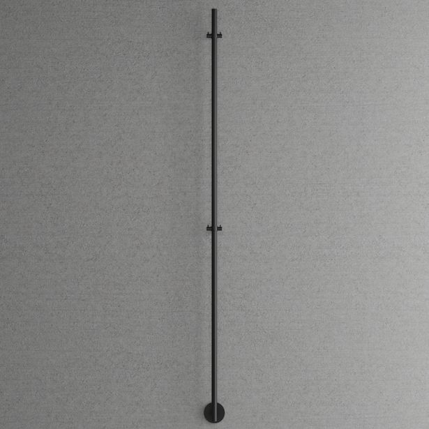 Pyyhekuivain Scandtap Cozied 1 Black, musta