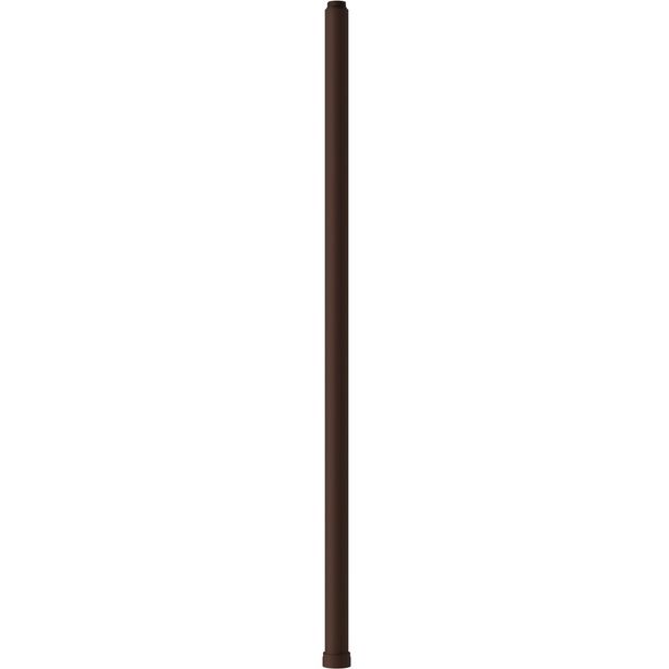 Suihkun teleskooppiputki Scandtap Steel Pleasure Rust, ruskea