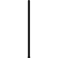 Suihkun teleskooppiputki Scandtap Steel Pleasure Coal, mattamusta