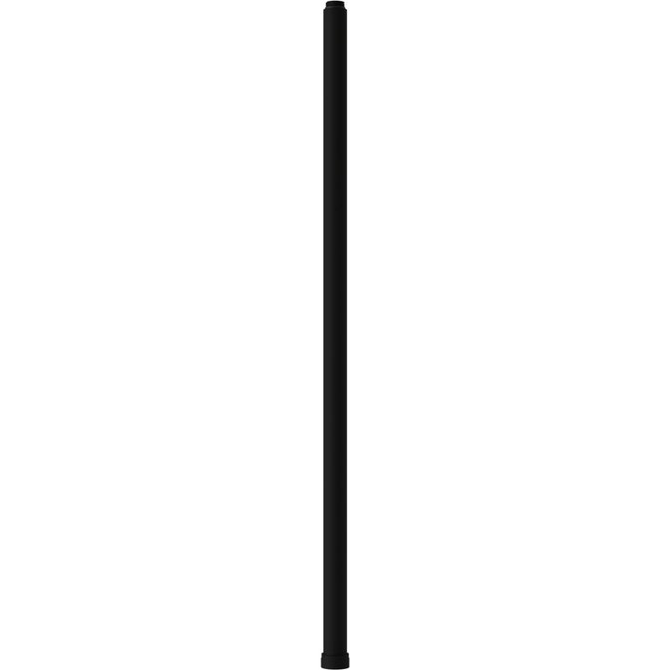 Suihkun teleskooppiputki Scandtap Steel Pleasure Coal, mattamusta