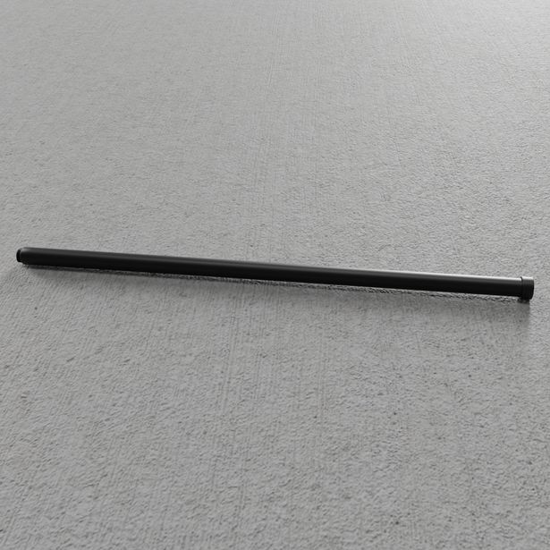 Suihkun teleskooppiputki Scandtap Pleasure Black, musta