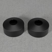 Suihkun suojakupu Scandtap Pleasure Cover Black, 2 kpl, musta