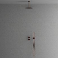 Sadesuihkusetti Scandtap Steel Harmonized 2Z, termostaattihanalla, vettä säästävä, piiloasennus, väri