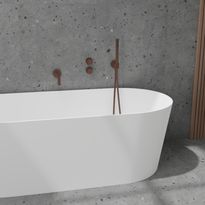 Suihkusetti Scandtap Harmonized 4, termostaattihanalla, vettä säästävä, juoksuputkella, piiloasennus, väri