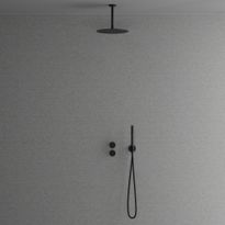 Sadesuihkusetti Scandtap Harmonized 2z Black, piiloasennettava, musta