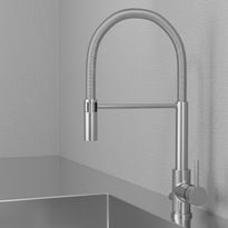 Keittiöhana Scandtap Steel Pro D, pesukoneventtiilillä