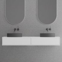 Allaskaappi Scandtap Solid S1400, 1400x475mm, valkoinen