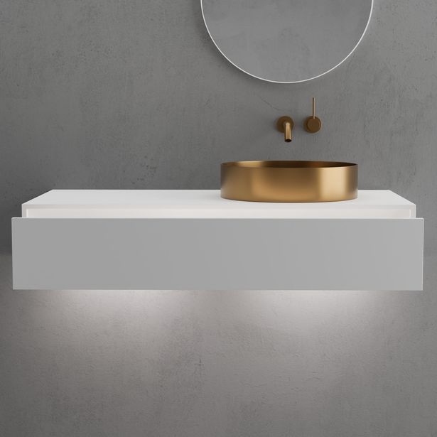 Alas- ja laatikkovalo Scandtap P 1000, Solid S1000 -kalusteelle