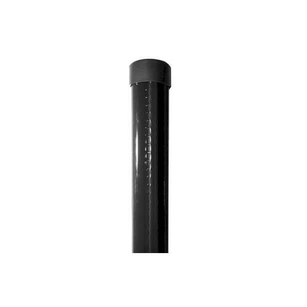 Verkkoaidan tolppa Ab Polar, pyöreä 48 mm korkeus 250 cm, harmaa