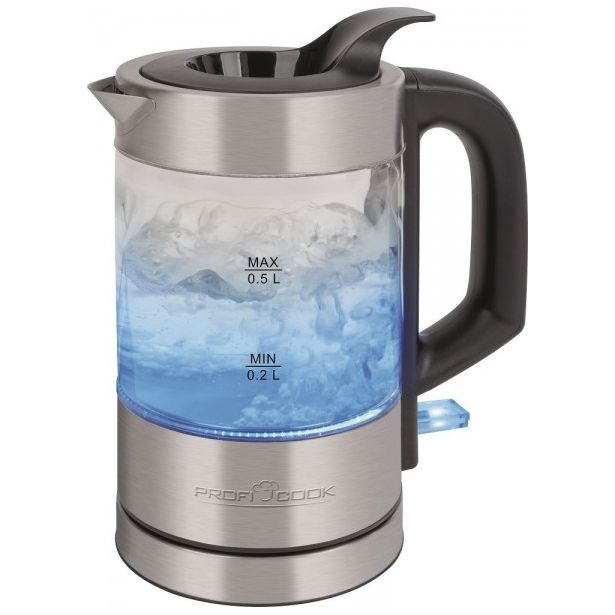 Vedenkeitin ProfiCook PCWKS1228,  0,5l, teräs