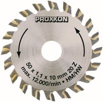 Pyörösahanterä Proxxon 28017 50mm kovametallikärkinen