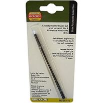 Lehtisahanterät Proxxon Super-Cut nro 9 puulle 12kpl