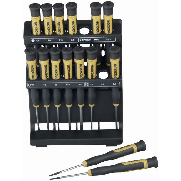 Ruuvimeisselisarja Proxxon Micro-Driver 15kpl