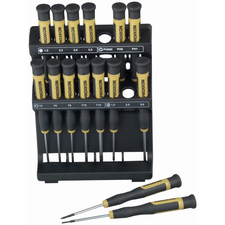 Ruuvimeisselisarja Proxxon Micro-Driver 15kpl