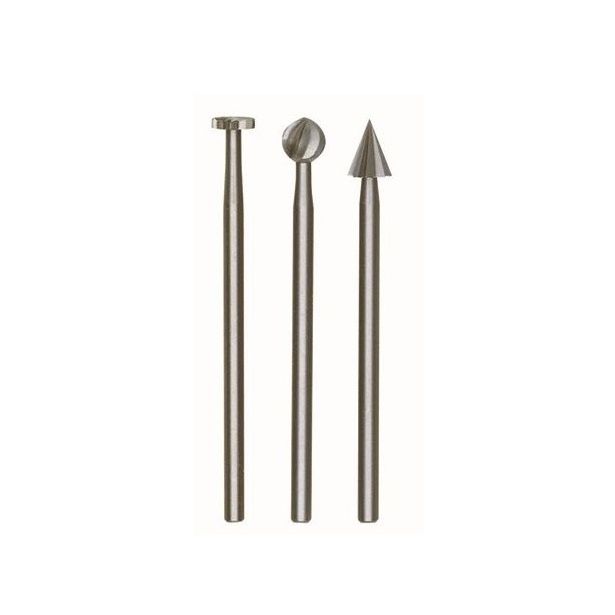 Kärkisarja Proxxon 28720, 2, 35/3mm varsi, 3 kpl, Ø 2.35