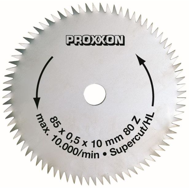 Pyörösahanterä Proxxon Super-Cut 85x0,5x10mm