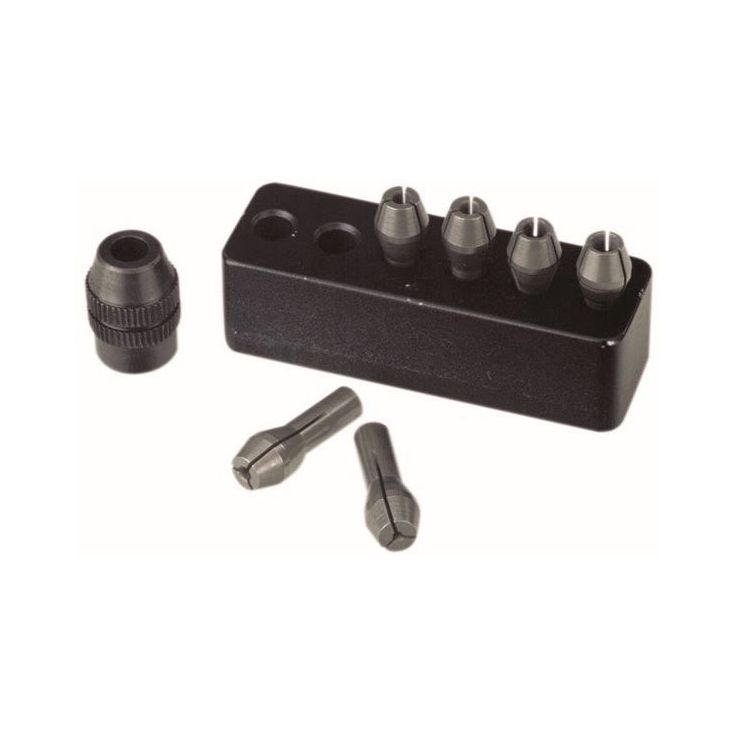 Teräksinen istukkasarja Proxxon Micromot 28940, 1, 0–3, 2mm, 6 kpl