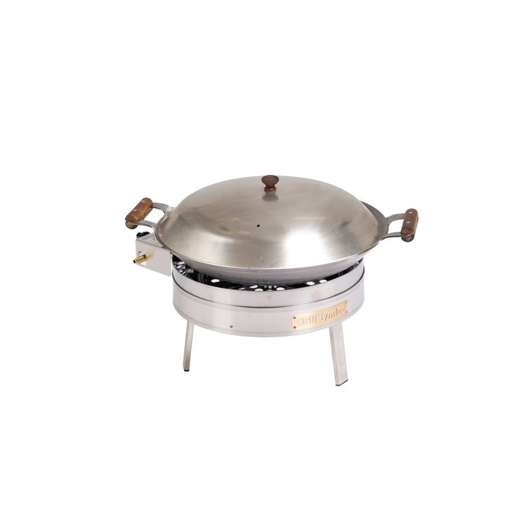 Cataplanapannu GrillSymbol WP 450 inox CAT Ø45 cm