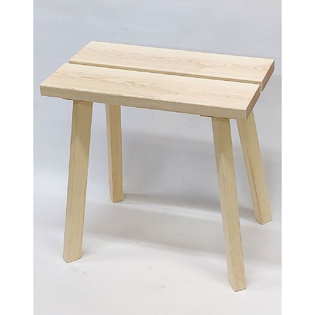 Jakkara Pinetta, korkea, 50x50x29 cm, mänty