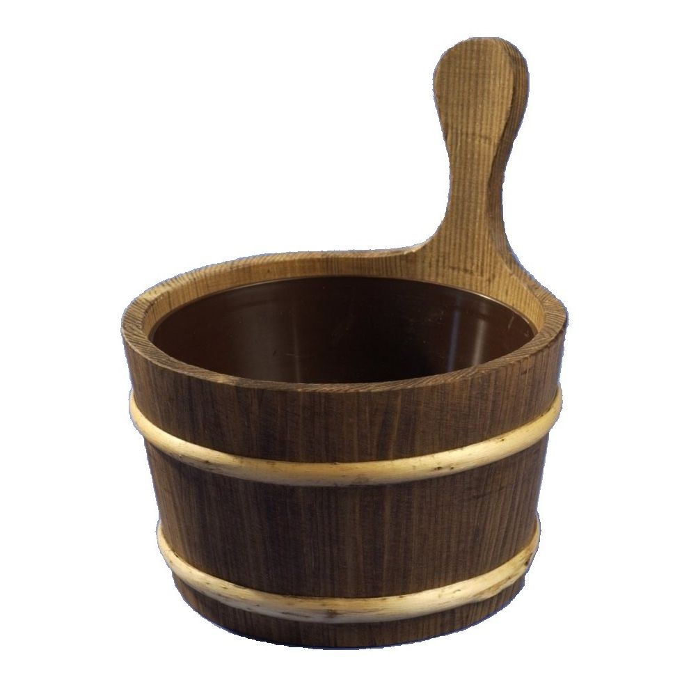 Kiulu, 4l, tervattu, mäntyä, muovisisäosalla