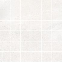 Mosaiikkilaatta Pukkila Landstone White, himmeä, sileä, 48x48mm