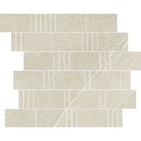 Mosaiikkilaatta Pukkila Landstone Dove Pave, himmeä, sileä, 298x298mm